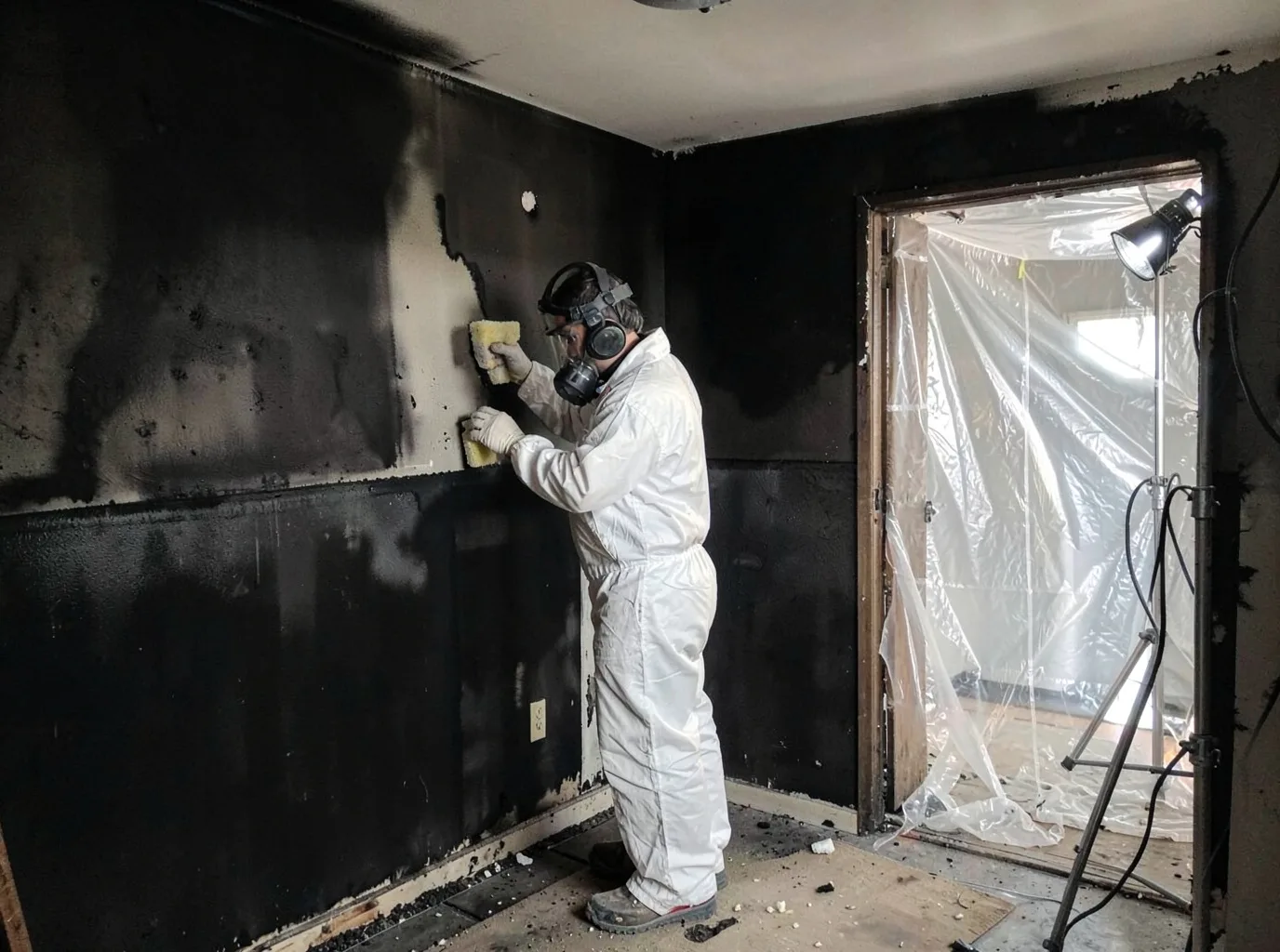 Fire Damage Restoration company in Britton, MI